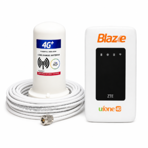 Ufone Blaze 4G LTE WiFi Device with 4G+ Long Range External Antenna