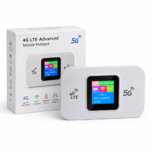 D555 4G LTE Mobile WiFi Hotspot 3000mAh Battery Portable MiFi Router Type-C
